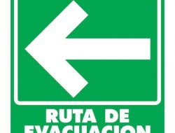 Ruta de Evacuación Izquierda - Pacific Fire