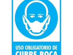 Uso obligatorio de cubre boca - Pacific Fire