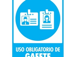 Uso obligatorio de gafete - Pacific Fire