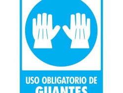 Uso obligatorio de guantes - Pacific Fire