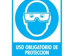 Uso obligatorio de proteccion ocular - Pacific Fire