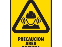 Precaución Área Ruidosa - Pacific Fire