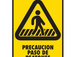 Precaución Paso de Peatones - Pacific Fire