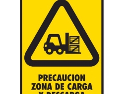 Precaución Zona de Carga y Descarga 2 - Pacific Fire