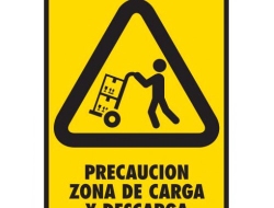 Precaución Zona de Carga y Descarga - Pacific Fire