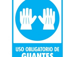 Uso obligatorio de guantes - Pacific Fire